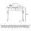 Table de bureau American Vintage