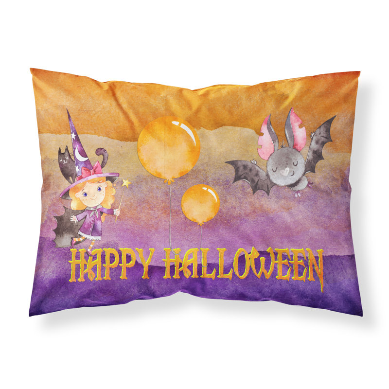 Taie d’oreillers d’halloween little plie et bat