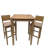 Ahreanna Barstool Dining Set