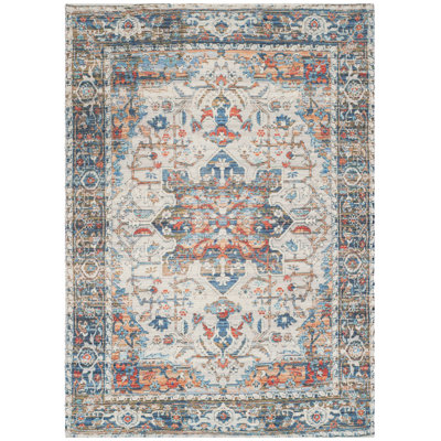 Joppatowne Hand Loomed Performance Geometric Rug
