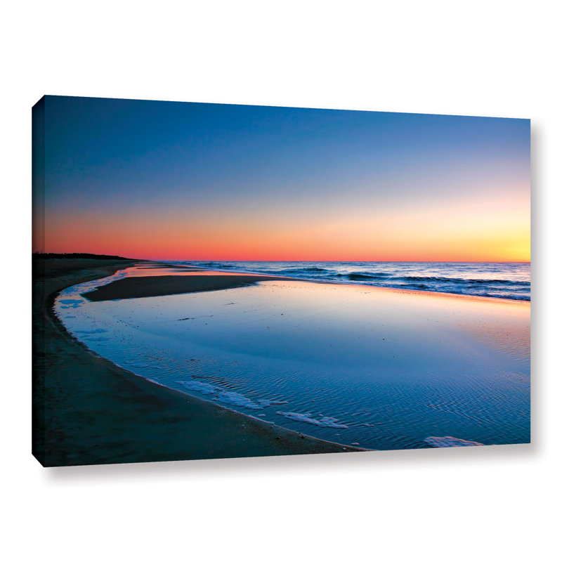 Sea And Sand Ii by Steve Ainsworth Photographic Print on Gallery Wrapped Canvas, 8" H 12" W