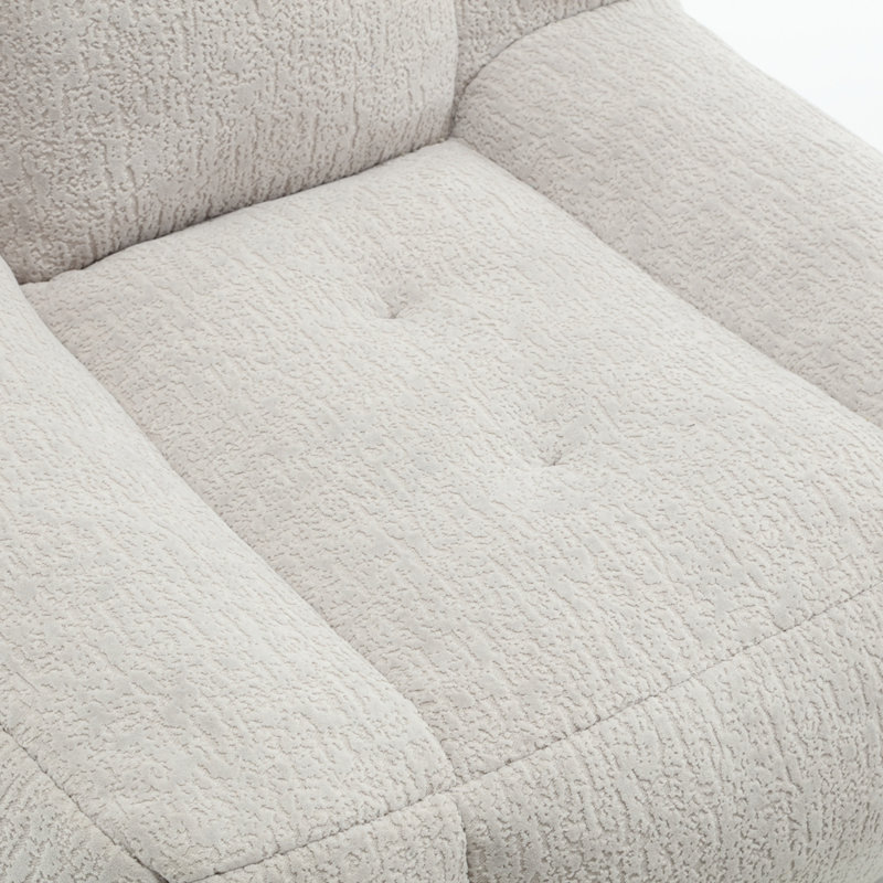 Dining Chairs Velvet Bean Bag, Light Gray Velvet