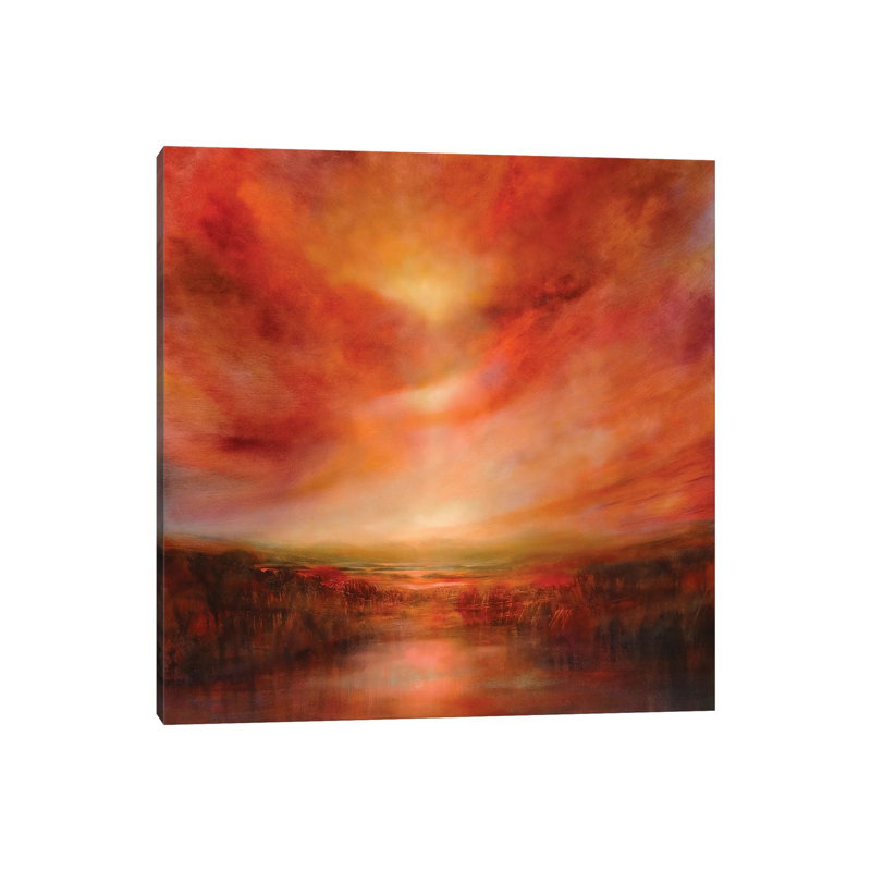 Evening Glow I 1 Piece Wrapped Canvas Painting, 66.04 cm H x 66.04 cm W x 3.175 cm D