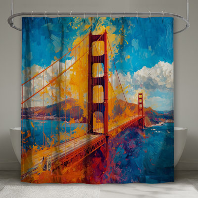 Rideaux de douche Golden Gate Bridge