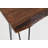 Gordonsville Solid Wood Iron Writing Desk-368371372