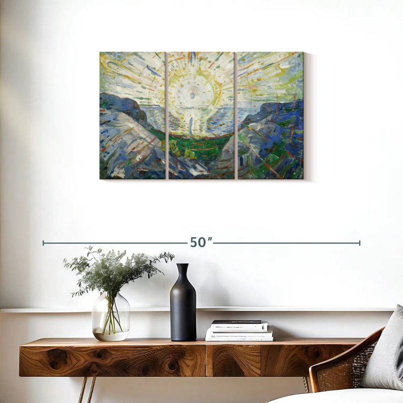 Avery le soleil 1912, H 20 po x l 33 po
