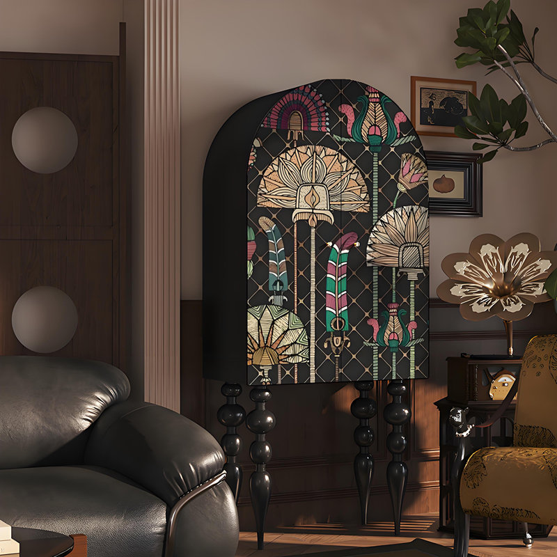 Armoire de rangement American, Noir