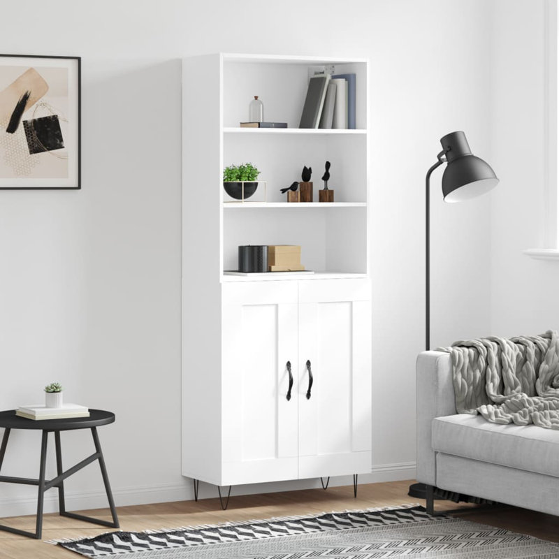 Danyale 69.5cm Wide Highboard, White
