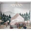 Premium Wallpaper Wall Mural - Misty Forest-2000955485