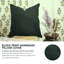 Housse de coussin décoratif Fab Fabine - Cozy & Chic, vert foncé-109666332
