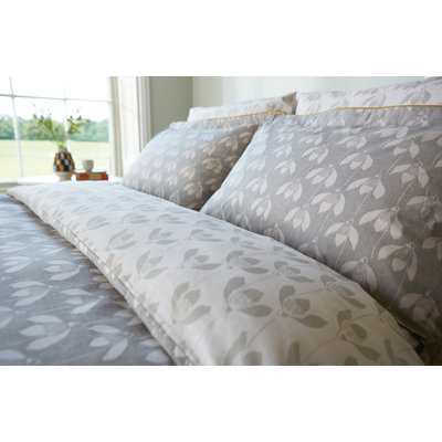 SNOW DROP 100% Cotton Pillow Case