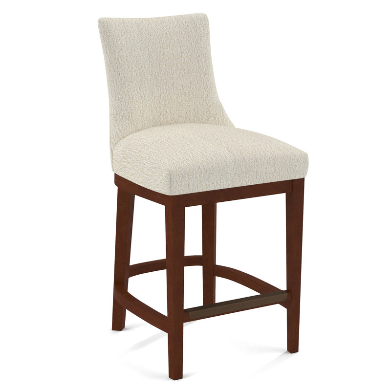 Upholstered Stool, 61606-88, Espresso