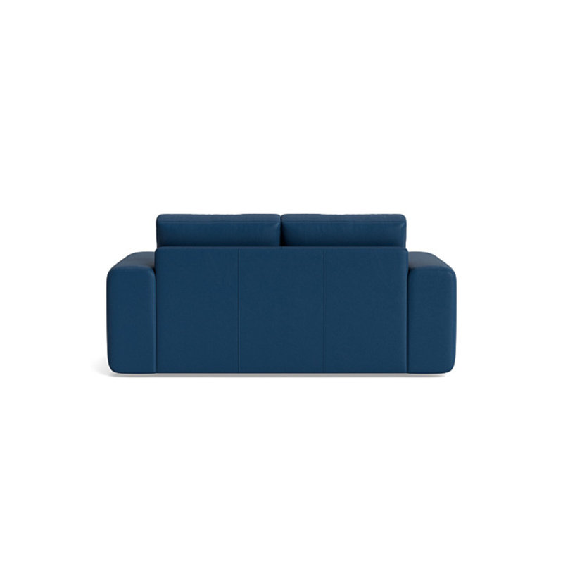 The OG Loveseat (70"), Bison Deep Blue Top Grain Leather