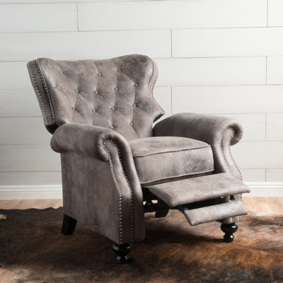 PUSH RACK RECLINER, Modern Style Upholstery Recliner