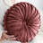 Velvet Round Throw Pillow-1800404702
