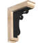 Support l 3 pi 3 po x P 9 1/2 po x H 12 po Orléans traditionnel, support en fer Douglas (l 2 po x P 5 1/2 po x H 8 po)-108807074-108808006