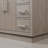 Hugo 48" Carrara White Marble Countertop Bath Vanity in Gray Oak with Faucet-90235006