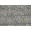 Tapis bleu clair / ivoire en laine Ziegler