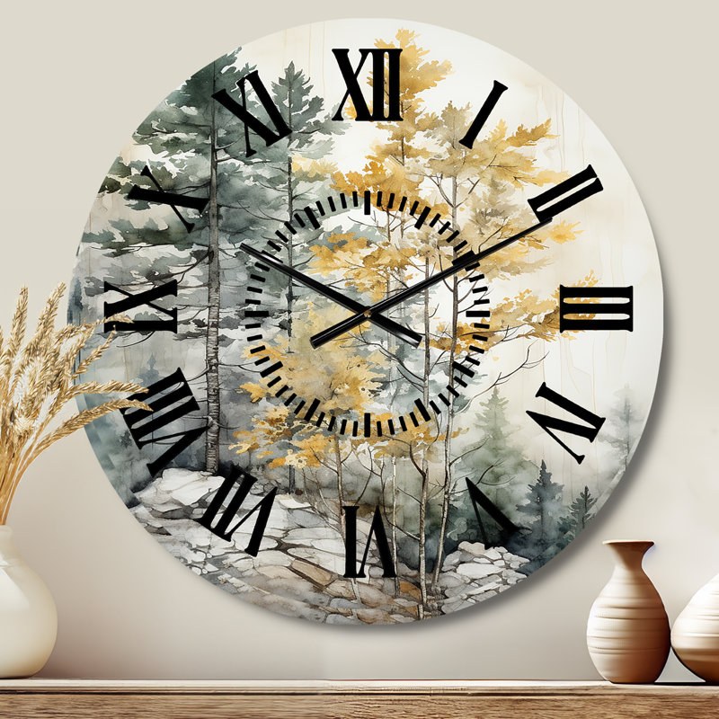 Horloge murale Forest, Médium