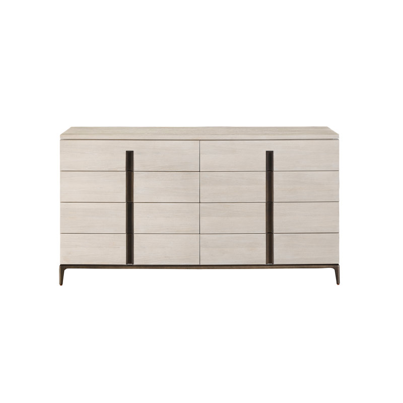 Commode double à 8 tiroirs Maren