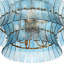 Lustre en laiton vieilli 28 po Abigail