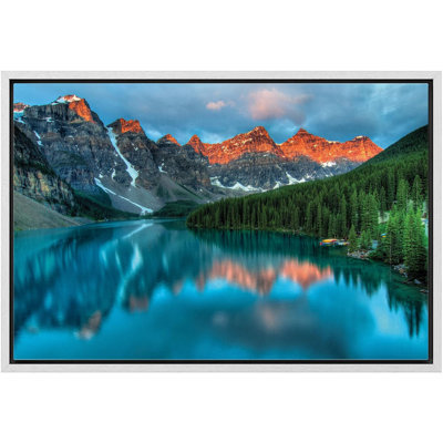 «Tranquil Mountain Lake», art sur toile