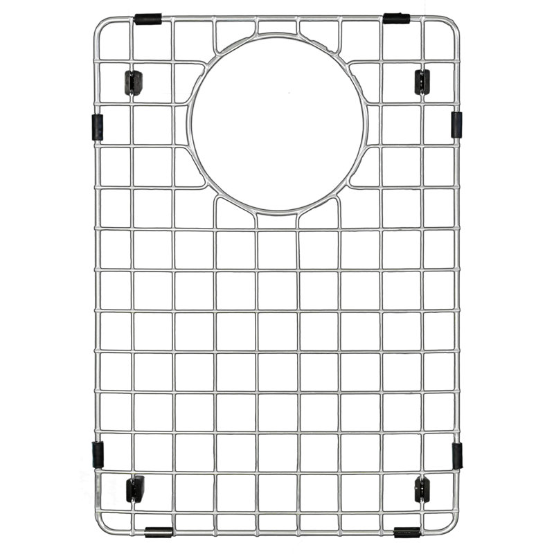 Karran 10-1 / 4 po X 14 3/4 po Grille inférieure en acier inoxydable