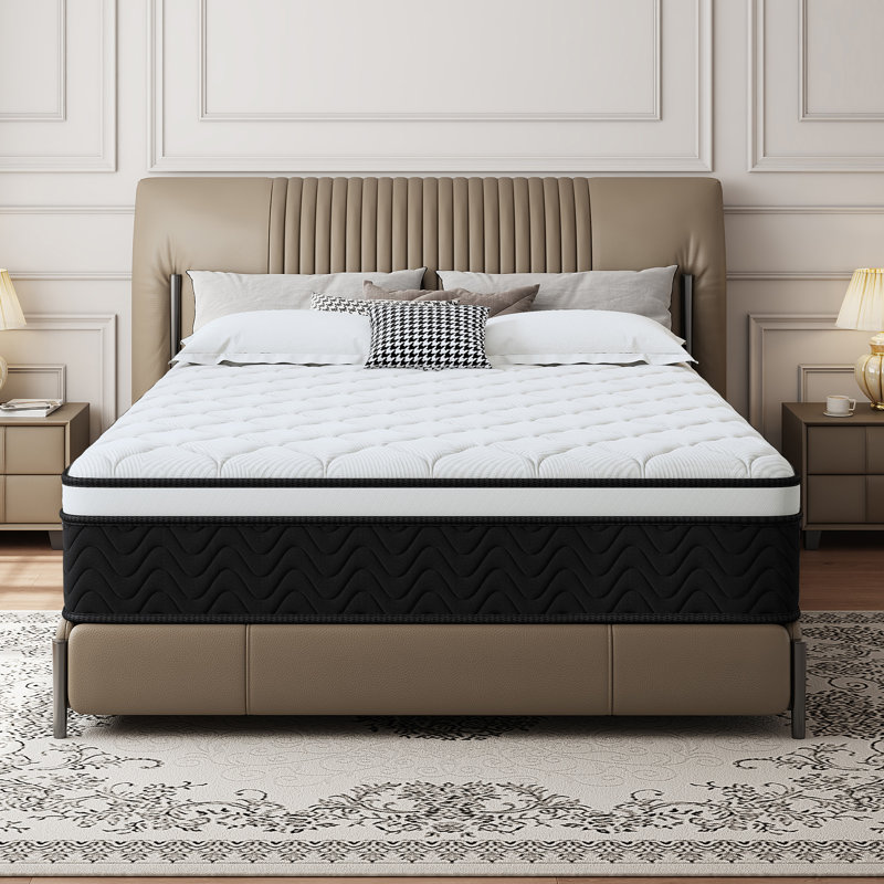 Sleep 12"/14” Hybrid Memory Foam Mattress, Twin, 14"