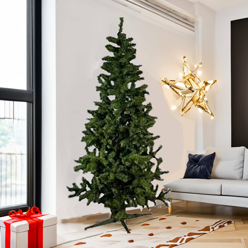 Artificial Pine Christmas Tree, 6.6'