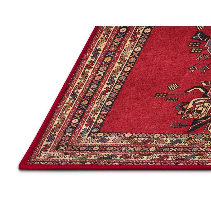 Oriental Indoor Rug, Rectangle 8' x 12'