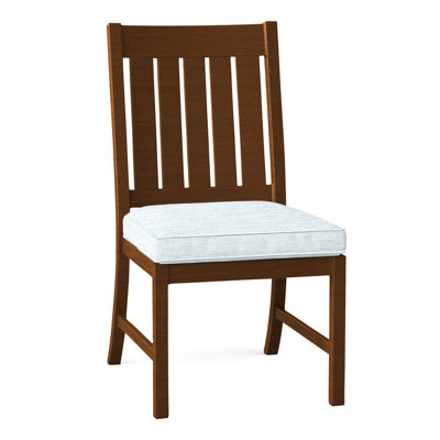 Club/Croquet Aluminum Side Chair - Oak