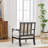 Accent Chair With Turned Wood And Solid Frame-1731412534