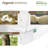 Agra Mattress - Organic Latex 8" Plush 1Layered Comfortable Sleep Bed Dust Free-112231715