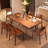 Simple solid wood table-106325001