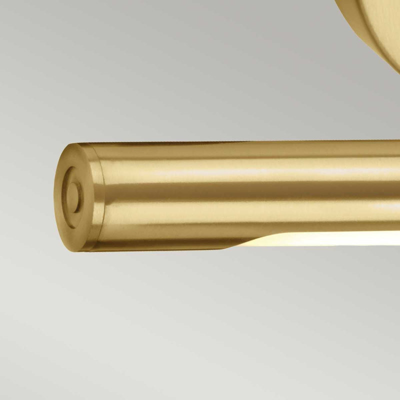 15'' Dimmable LED Wall Mount Picture Light, Brushed Brass