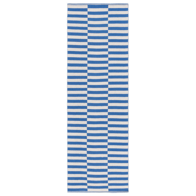 Haqeem Hand Woven Cotton Geometric Rug