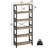 Bookshelf, 31.5In Wide Shelf 6 Tier Bookcase, 110Lbs/Shelf Industrial Bookshelves-908528060