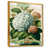 Toile avec cadre flottant or