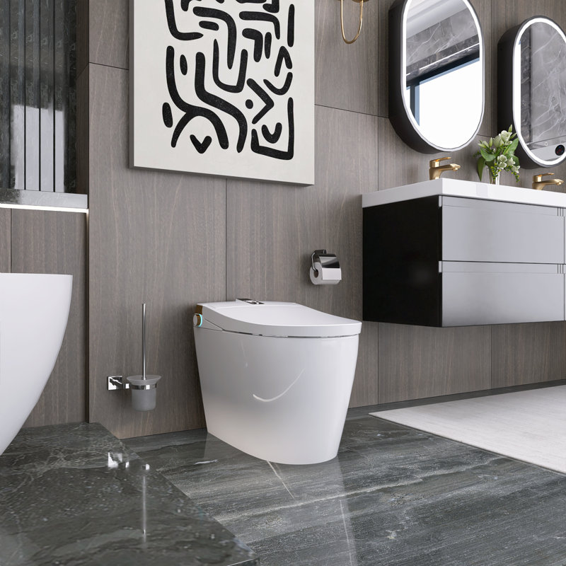 27 In. X 16 In. Ceramic Freestanding Flatbottom Soaking Bathtub, White