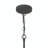 4 - Light Steel Dimmable Drum Chandelier