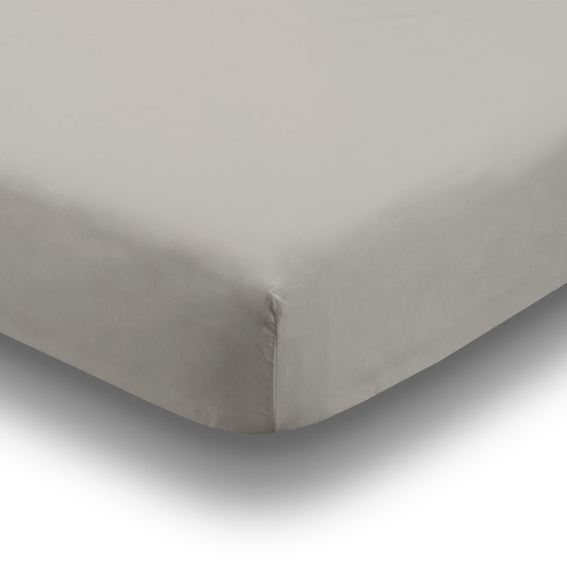 Eleonora Fitted Sheet, Colonial Gray, Queen Fitted Sheet