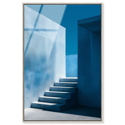 Deep Ocean Walls II Acrylic Painting Print