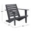 Chaise Adirondack en bois massif Ursa-1713303957