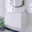 Ensemble de meuble-lavabo simple 30 po avec plateau en résine Elianora