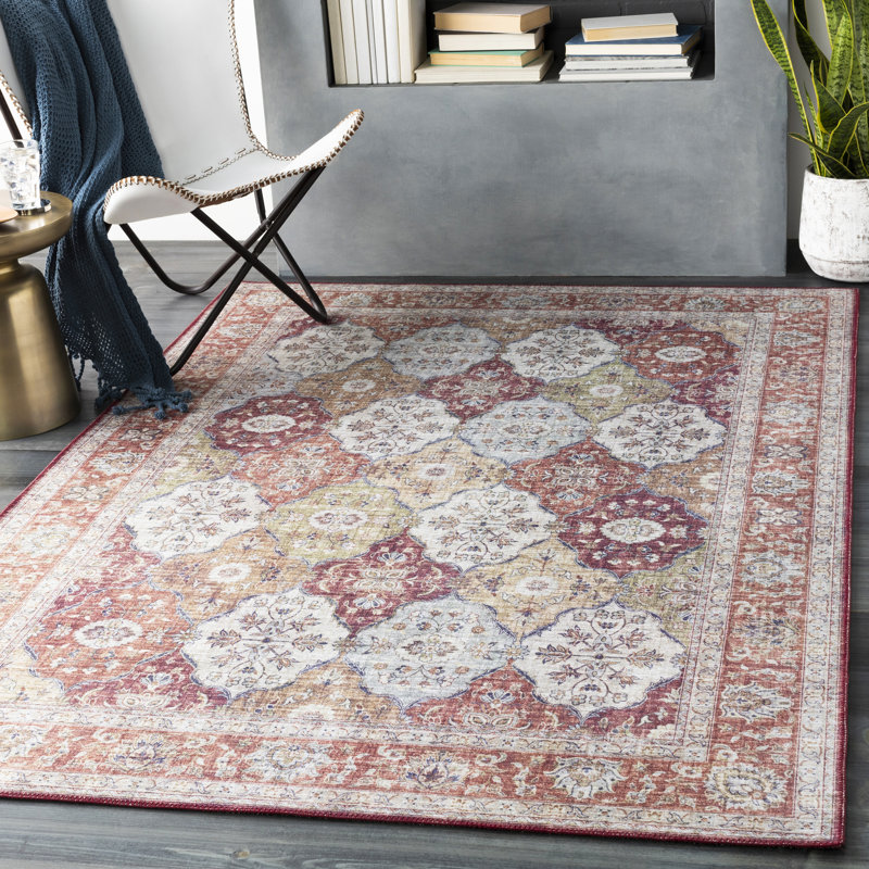 Daigle Oriental Indoor Rug, Rectangle 9' x 12'