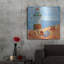 Art mural en métal luxueux «Ocean Breeze Lighthouse» par Art Licensing Studio, 36 po x 36 po-115220715