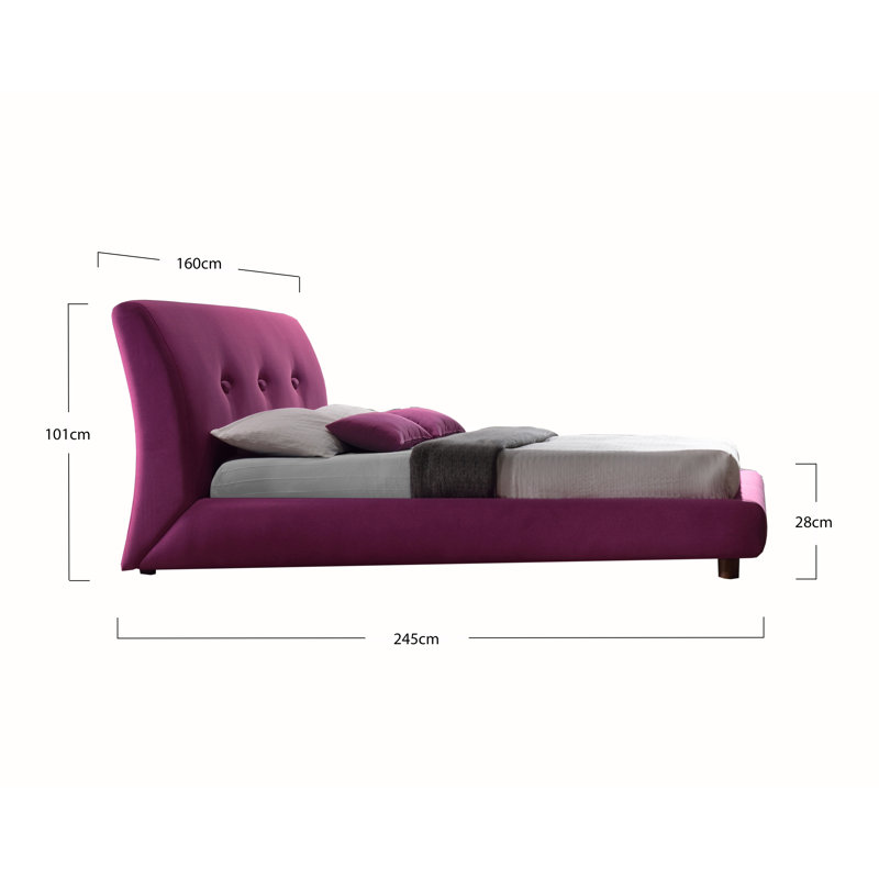 Estepas Bed, Double (4'6), Pink