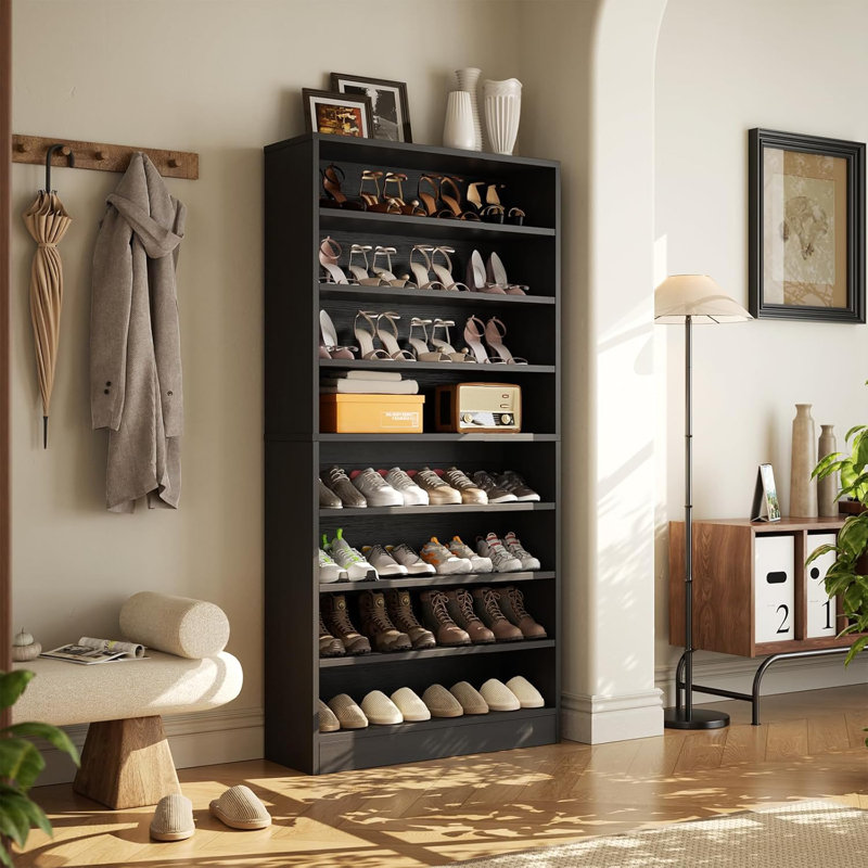Armoire à chaussures 40 paires, Noir