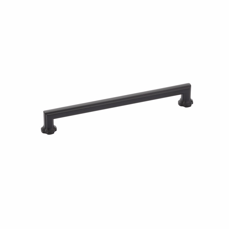 Empire Bar/Handle Pull, Matte Black, 8"