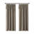 Linen Texture Tie Top Light Filtering Curtain Pair(2 Panels)-1799807143-1799807149